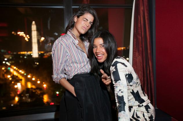 'Man Repeller' Leandra Medine and Hannah Bronfman (Photo: Dakota Fine).